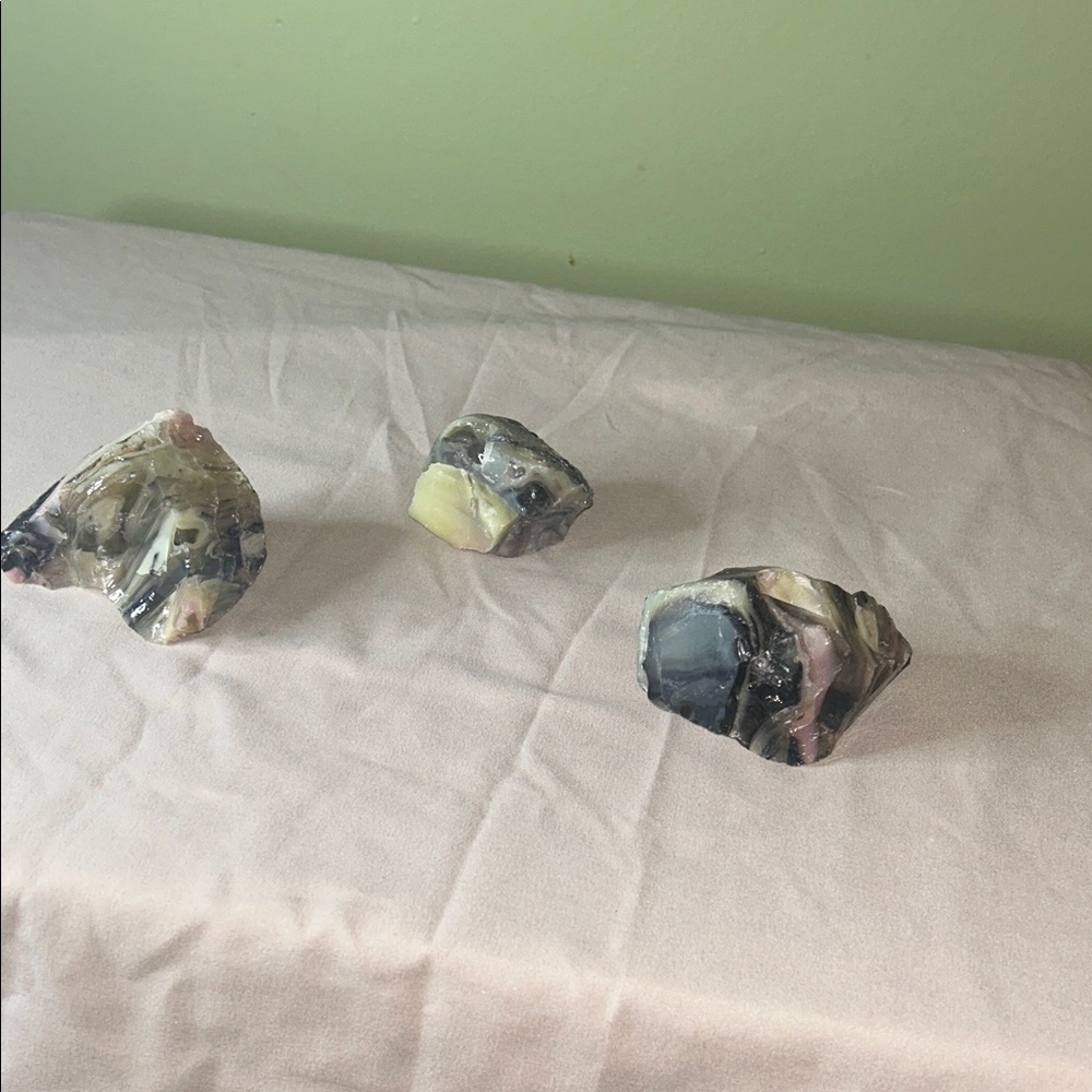 Uranium Multicolor Glass Slags